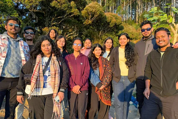 A group trip in Valparai